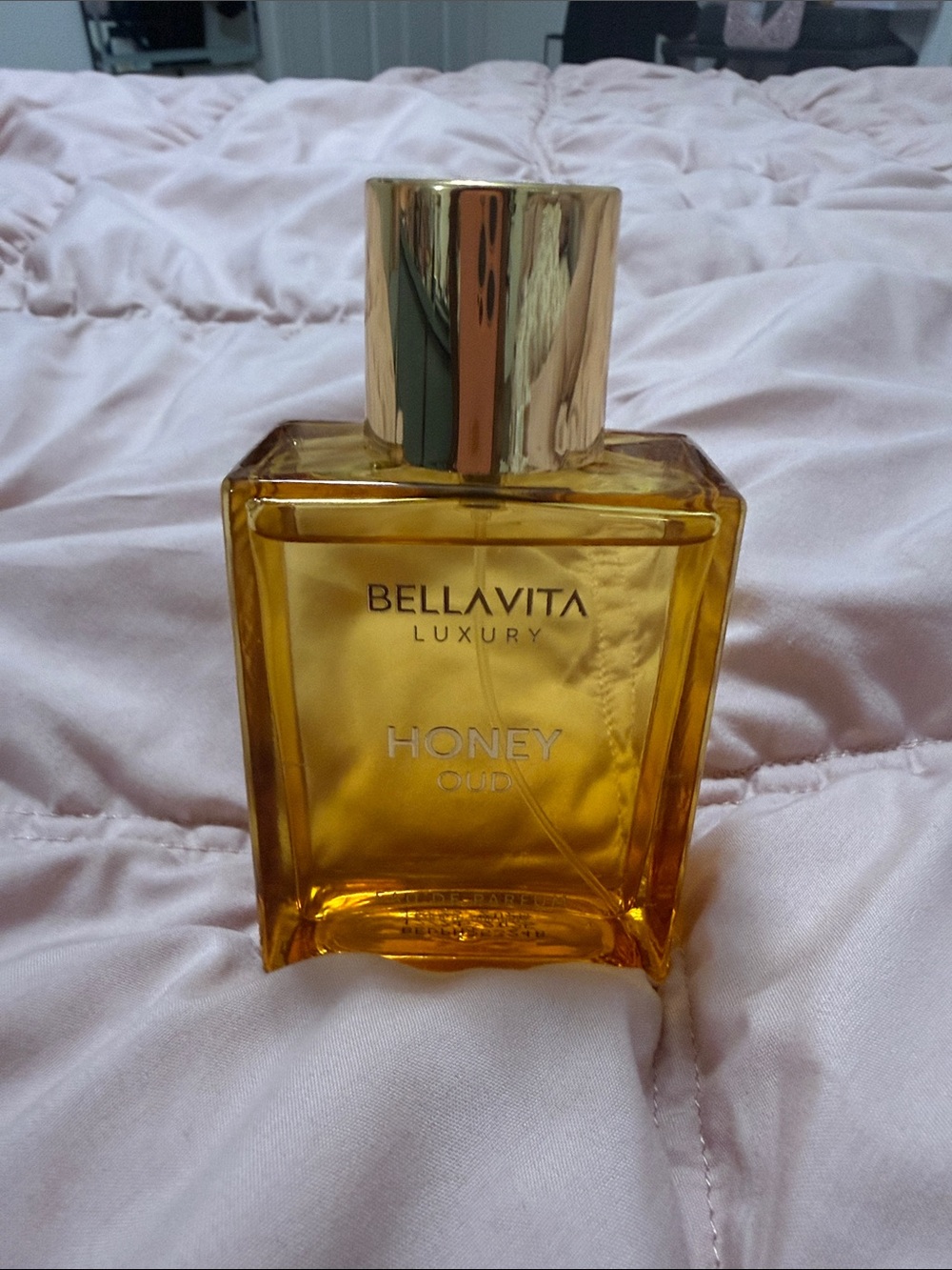 Bellavita Luxury Honey Oud Eau de Parfum - Amber Glass Bottle